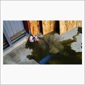 水びたし。