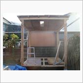 ☆　  倉庫兼工房建設ですよ ...