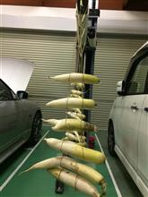 二柱リフトで・・・