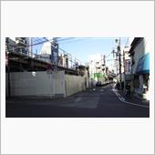 (仮称)新綱島駅工事進捗中