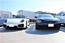オフ会 Boxster GTS VS M6