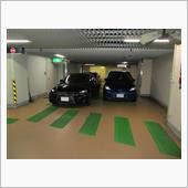 駐車場が大混雑