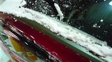 ワイパー雪溜まり対策