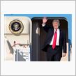 On board Air Force One　　エアフォースワンで行くゴルフツアー