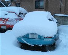 ロードスターと雪