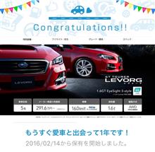愛車と出会って1年! 愛車と出会って1年!