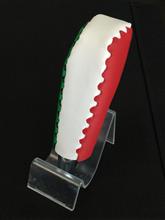レザークラフト日記/FIAT500 Shift Knob Cover 3 Tricolore レザークラフト日記/FIAT500 Shift Knob Cover 3 Tricolore