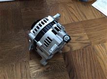 オルタネータ交換しました