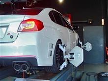スバルWRX STI S207！！！ 新車でもアライメント