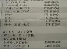 燃料ポンプとフィルター