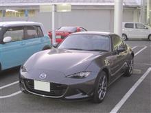 FCでディーラーへ部品注文に行った際、ロードスターRF試乗へ・・・ FCでディーラーへ部品注文に行った際、ロードスターRF試乗へ・・・