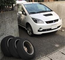 タイヤ交換のついでに