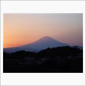 夕焼け富士