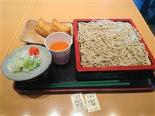 本所さなだや もりそば(大盛）＋いなり