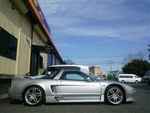 NSXを引き取りに。