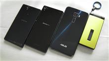 ASUS ZenFone3 ZE552KL , Xperia Z3 SO-01G , Xperia Z SO-02E , docomo SH-07F