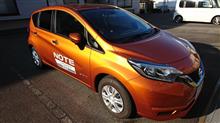 法定6ヶ月点検 ＆ 代車「ＮＯＴＥ ｅ－Ｐｏｗｅｒ」