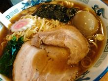 １５・かまや食堂で中華そば(須賀川市)