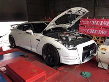 クルーズ R35 GT800仕様メンテ後パワーチェック！