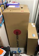 段ボールで家に入れない…(￣∇￣)