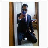 縦縞マフィアスーツにて～♪