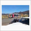 旧車イベントにてカレー販売