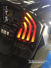 本日の作業☆30プリウス黒☆LEDテール取り付け