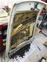 MGC GT ☆ ボンネット裏のモジャモジャ