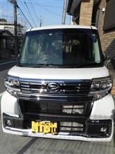 タントカスタムにラジエター保護ネット装着！