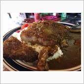 クルーズ カツカレーお肉は厚 ...