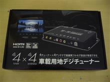 車載用地デジチューナー取付