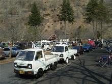 奥多摩旧車定例会　2017年3月　2スト　ST30　キャリイ　シャンテ　フロンテクーペ