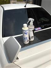 久しぶりに気合いをいれて洗車