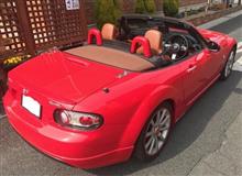 ロードスターをオープン仕様に