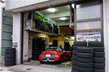 BRABUS君　前後タイヤ交換