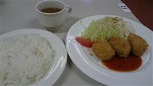 今日はカニクリームコロッケよ(=^ー゜)ノ ャァ♪
