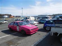 筑波サーキット走行Ｎ１トレノ