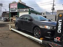 クルーズ 朝イチ エボⅩ 車検でドナドナ！
