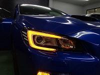 ＷＲＸ　ＳＴＩ　ＶＡＢ　ヘッドライト加工＆間接照明　東京都よりご来店