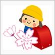 田舎の小学校の入学式