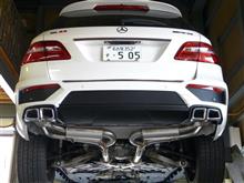 ML63 AMG ワンオフマフラー製作!! ML63 AMG ワンオフマフラー製作!!