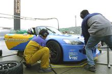 レースのアウトラップ鍛錬