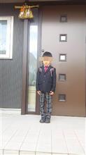 入学式（下の子）小学1年生