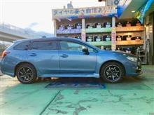 スバル レヴォーグ、車高上げちゃいました