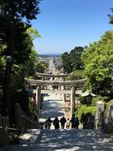 宮地嶽神社光の道と宗像大社参拝