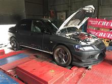 クルーズ エボ８ ＥＣＵ現車セッティング開始！
