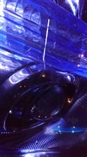 夜洗車したら(゜ロ゜;💧