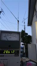 ２８ＭＨｚアンテナ設置