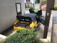 GW初日は洗車から…