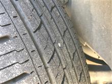 釘が刺さってたよ